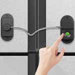 Verrou réfrigérateur sécurité enfant verrouillage intelligent empreinte digitale pour armoires lave vaisselle ... Verrou réfrigérateur sécurité enfant verrouillage intelligent empreinte digitale pour armoires lave vaisselle ...