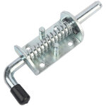 Verrou � ressort en fer galvanis�, verrou � ressort robuste, loquet � ressort, serrure de porte de garage, ...