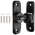 Verrou serrure de porte, bloque porte coulissante, ?90° loquet de crochet a porte bascule, fermeture ... Verrou serrure de porte, bloque porte coulissante, ?90° loquet de crochet a porte bascule, fermeture ...
