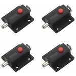 Verrou targette, loquet � glissi�re de s�curit� � bouton � ressort automatique pour armoire, loquets ...