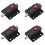 Verrou targette, loquet à glissière de sécurité à bouton à ressort automatique pour armoire, loquets ... Verrou targette, loquet à glissière de sécurité à bouton à ressort automatique pour armoire, loquets ...