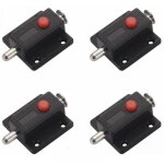 Verrou targette, loquet glissire de scurit bouton ressort automatique pour armoire, loquets de porte ...