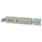 Verrou transversal, porte cadenas cadenassable, longueur 230mm, p�ne plat coulissant, acier zingu� - ...