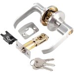 Verrouillage � levier antivol, serrure de porte int�rieure, poign�e de porte � levier pour entr�e et ...