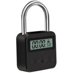 Verrouillage � minuterie m�tallique - minuterie de s�curit� rechargeable usb - noir