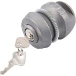 Verrouillage universel pour attelage remorque, alliage de zinc verrouillage de la boule de la remorque, ...