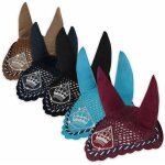 Pour en savoir plus :, vert fluorescent: casque d'�coute de cheval au crochet � motif couronne avec paillettes ...