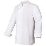 Veste de cuisine mixte manches longues col mao robur harti blanc m