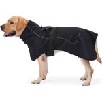 Veste imperm�able pour chien - manteau pour temps froid avec doublure en polaire douce - r�fl�chissant ...