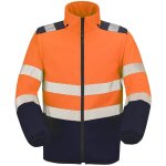 Veste softshell oural orange fluo / navy s