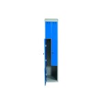 Matis�re - vestiaire � casiers en l - 2 portes - rouge - 4011071364