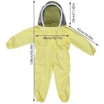 V�tements d'apiculture pour enfants, v�tements de protection apicole - coton � manches longues, protection ...