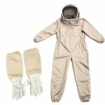 V�tements d'apiculture avec des gants, combinaison d'apiculteur en coton naturel avec voile d'escrime ...