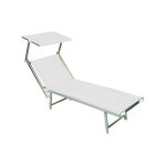 Sea v / i bain de soleil en aluminium blanc vette 07162