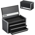 Vevor boite a outils metal, 218, 4 mm, caisse a outils acier portable avec 3 tiroirs, petit coffre a ... Vevor boite a outils metal, 218, 4 mm, caisse a outils acier portable avec 3 tiroirs, petit coffre a ...