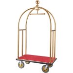 Vevor chariot a bagages hotel, 680 kg, chariot porte - bagages concierge finition inox brosse, montants ... Vevor chariot a bagages hotel, 680 kg, chariot porte - bagages concierge finition inox brosse, montants ...
