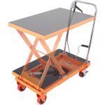 Mophorn ? chariot � table �l�vatrice hydraulique 230 kg ? hauteur lev�e 720 mm ? acier antirouille ? ...