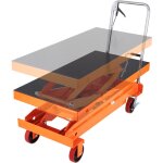 Mophorn - vevor chariot a table elevatrice hydraulique capacite charge 800 kg chariot elevateur manuel ...
