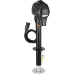 Vevor cric de remorque electrique, 1588 kg, cric de camping - car robuste avec connecteur a 7 broche, ...