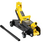 Cric rouleur 2 tonnes, cric de plancher hydraulique a profil bas, hauteur de levage 125, 2 - 335 mm, ...