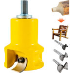 Vevor embouts a tenonner 38 mm tenons a epaules coniques en aluminium et acier coupe - tenon avec lames ...