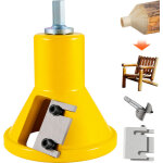 Vevor embouts a tenonner 38 mm tenons a epaules coniques en aluminium et acier coupe - tenon avec lames ...