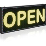 Enseigne lumineuse led programmable 99x41, 2 cm, panneau d'affichage numerique couleur pleine p6, gif ... Enseigne lumineuse led programmable 99x41, 2 cm, panneau d'affichage numerique couleur pleine p6, gif ...
