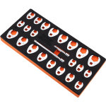 Vevor ensemble de cles a pattes d'oie 24pcs entrainement 3 / 8', cle pied de biche sae 3 / 8' - 1' metrique ...