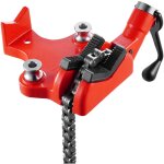 Vevor etau a chaine deetabli a vis de tuyaux 6, 35 - 152, 4 mm avec chaine robuste 710 mm, base en fonte, ...