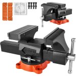 Etau etabli polyvalent largeur machoire 203 mm, etau atelier fonte ductile, ouverture max de machoire ...