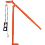 Vevor extracteur de poteau de cloture 914, 4 mm, extracteur de pieux t robuste, avec plaque deextraction, ...