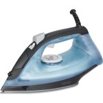 Vevor fer a vapeur 1600 w, fer a repasser en alliage dealuminium et semelle ptfe, arret et nettoyage ...