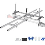 Vevor gruminette moulin a scie a chaine de 355 - 914 mm scierie mobile et guidage de scie a rail pour ...