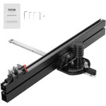 Vevor jauge a onglets de precision, fente standard 19x9, 5 mm, jauge a onglets pour scie de table alliage ...