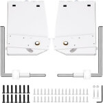 Vevor kit mecanisme de montage mural a ressort, capacite de charge robuste 450 kg, kit de bricolage quincaille ...