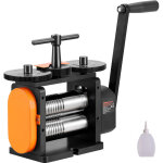 Vevor laminoir de bijoutier largeur 57 mm machine de laminage de bijoux epaisseur 0 - 5, 5mm reglable ...