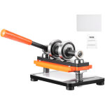 Vevor machine a decouper du cuir 180 x 100 mm capacite 1, 5 t presse de decoupe manuelle course reglable ...