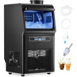 Vevor machine a glacons avec capacite de production de 31, 8 kg / 24 h et capacite de stockage de 5, ... Vevor machine a glacons avec capacite de production de 31, 8 kg / 24 h et capacite de stockage de 5, ...