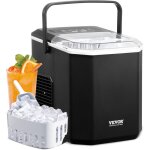 Machine a glacons de comptoir capacite 11, 8 kg / 24 h, appareil de preparation de glacons en forme de ...