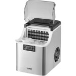 Machine a glacons de comptoir rendement 20, 4 kg / 24 h, appareil de preparation de glacons portable, ...