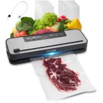 Machine sous vide alimentaire, 100 w, machine a emballer mise sous vide aliments 60 kpa, appareil de ... Machine sous vide alimentaire, 100 w, machine a emballer mise sous vide aliments 60 kpa, appareil de ...