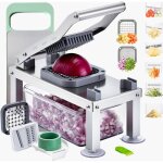 Vevor mandoline cuisine hachoir a legumes coupe legumes tout - en - un avec 8 lames en acier inoxydable ... Vevor mandoline cuisine hachoir a legumes coupe legumes tout - en - un avec 8 lames en acier inoxydable ...