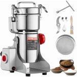 Moulin a epices electrique 300 g, broyeur a grains commercial 1500 w a haute vitesse, moulin a farine ...
