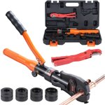 Outil de sertissage hydraulique pour raccords de tubes en cuivre, pince a sertir avec machoires a changement ...