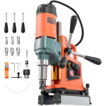 Vevor perceuse magnetique 1400 w, perceuse a colonne 10000 n, diametre dealesage 50 mm, vitesse 0 - 850 ...