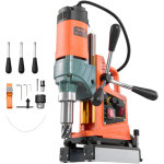 Vevor perceuse magnetique 1400 w, perceuse a colonne force 10000 n, diametre dealesage de 50 mm, vitesse ...