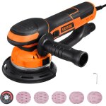 Ponceuse orbitale aleatoire, 152 mm, ponceuse excentrique electrique a double action da et ga, 850 w, ... Ponceuse orbitale aleatoire, 152 mm, ponceuse excentrique electrique a double action da et ga, 850 w, ...