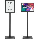 Mophorn - vevor porte - affiche 420 x 297 mm presentoir sur pied angle reglable panneau deaffichage en ...