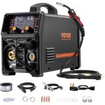 Poste a souder mig, 250 a, machine de soudage synergique soudeuse portable mig sans gaz au gaz mma lift ...