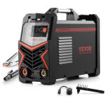 Vevor poste a souder tig, 205 a, machine de soudage 2 en 1, avec grand ecran led, lift tig / mma (stick), ...